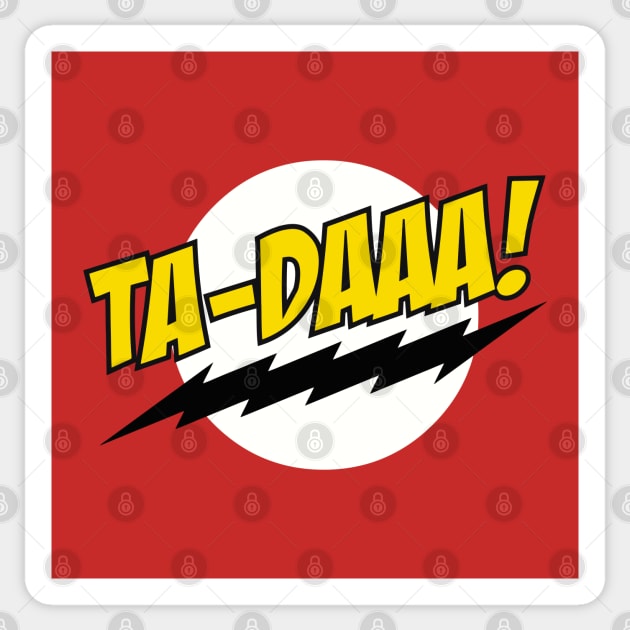 TA - DAAA! Sticker by BG305
